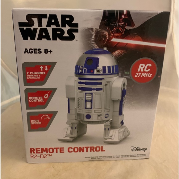 Disney Star Wars RC 27 MHz Remote Control R2-D2 2 Channel Motion (NEW) - Picture 1 of 12